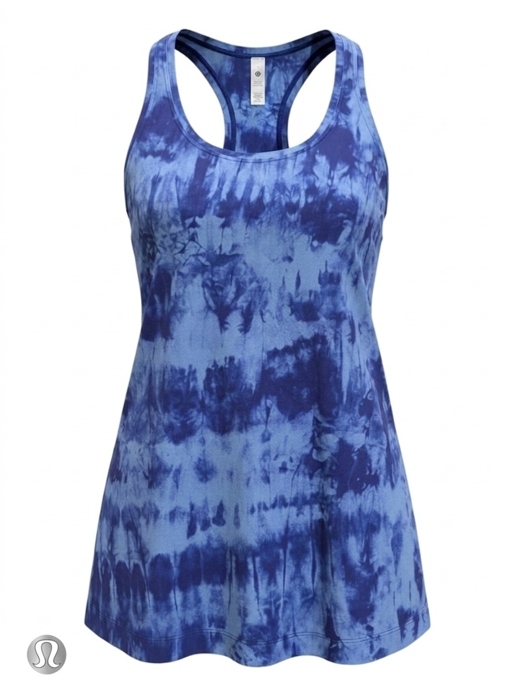 Lululemon Racerback Tank Top Womens 4 Small S Blue Yoga Pilates Workout Athletic